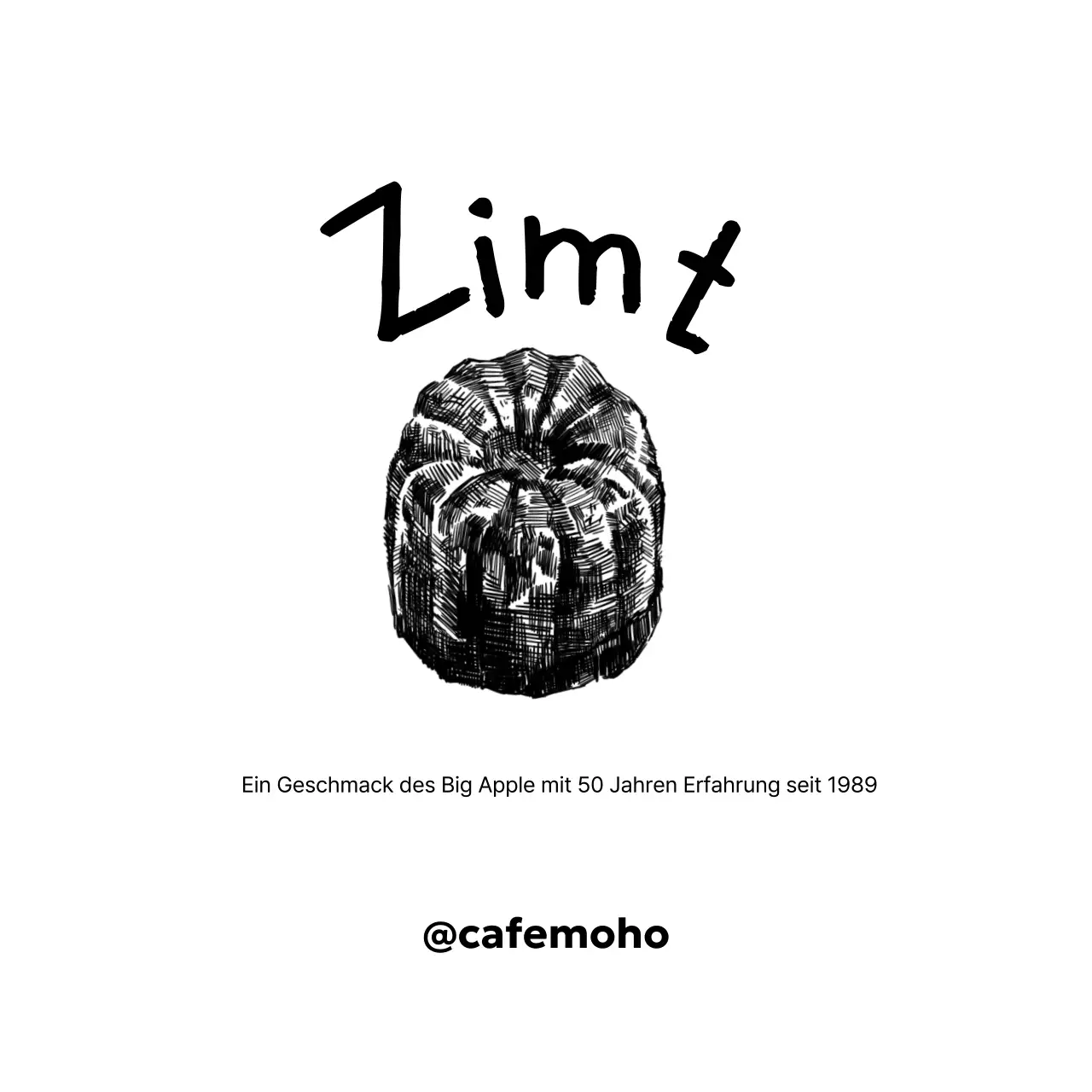 Weiße Vintage Dessert Werbung