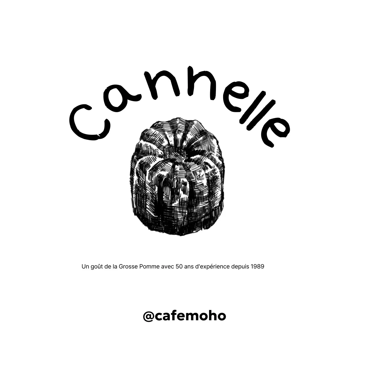 Publicité pour un dessert blanc vintage