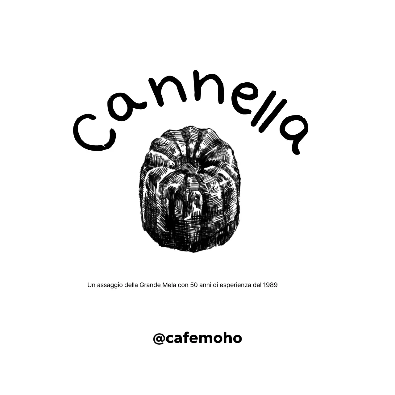 Pubblicità di dessert vintage bianco