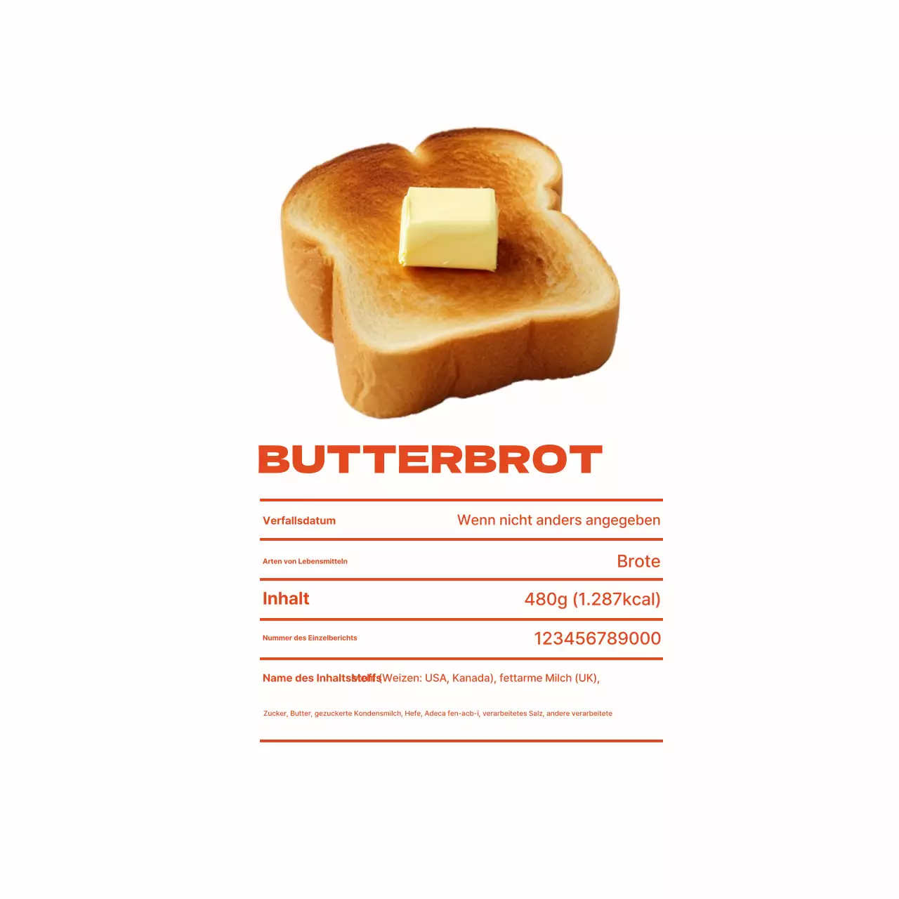 Einführung von White Simple Bakery Products