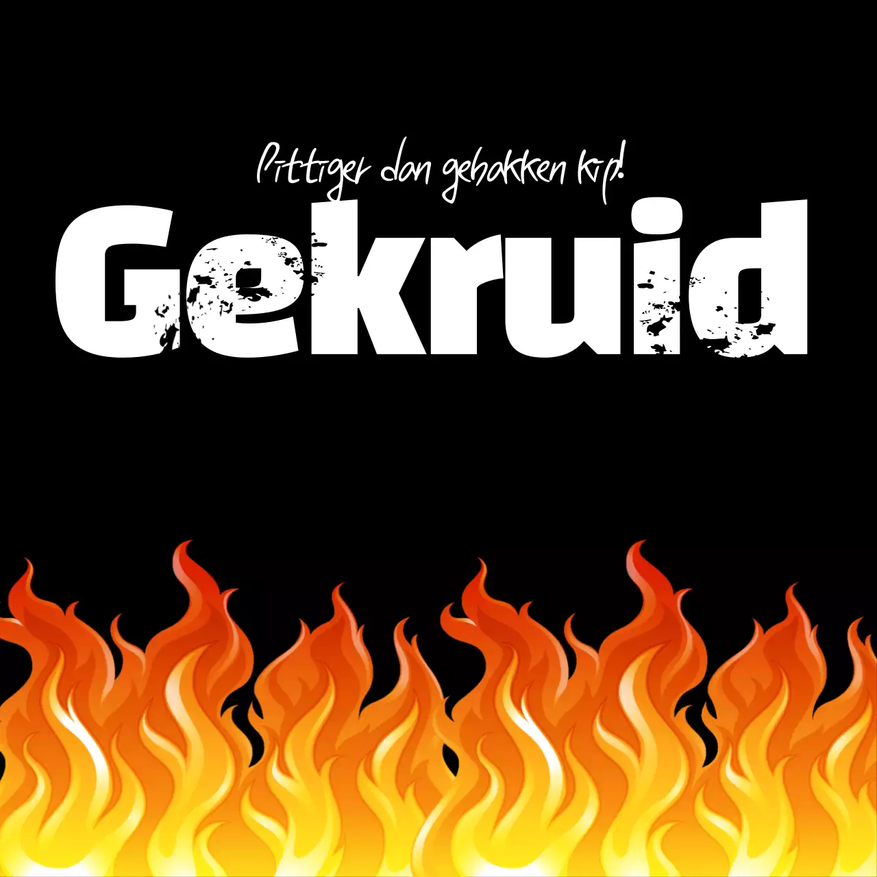 Zwarte highlight pittige advertentie