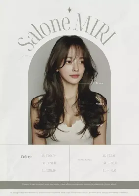 Pubblicità del Gray Modern Hair Salon