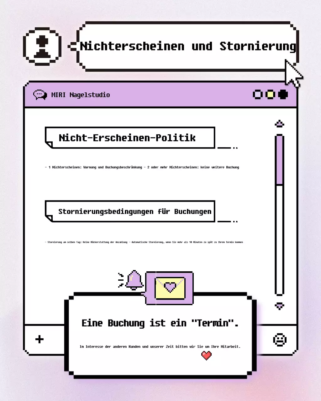 Yeonbora Retro-Richtlinienhandbuch
