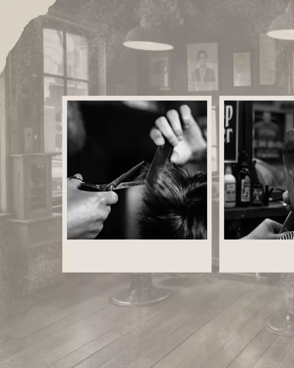 Beige moderne schoonheidssalon promotie