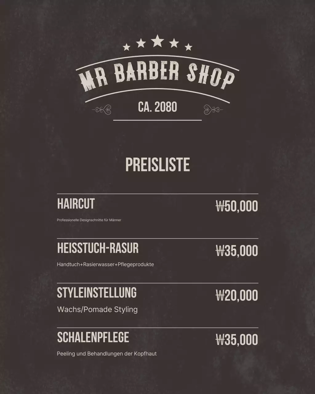 Beige Modern Beauty Salon Promotion