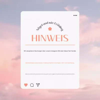 Pink Neat Reservierungsleitfaden