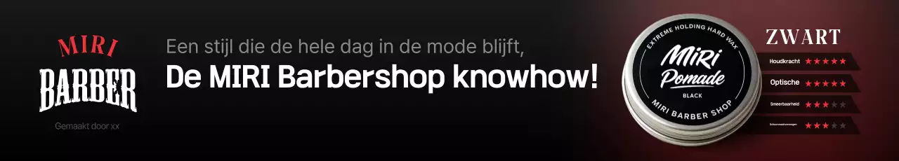 Zwarte moderne advertentie