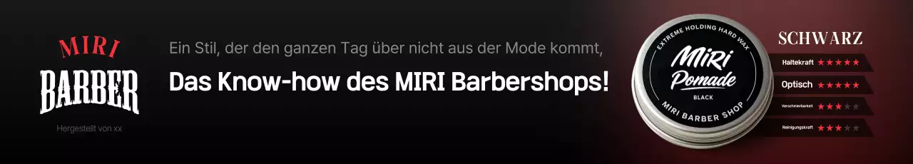 Schwarze Werbung im modernen Stil