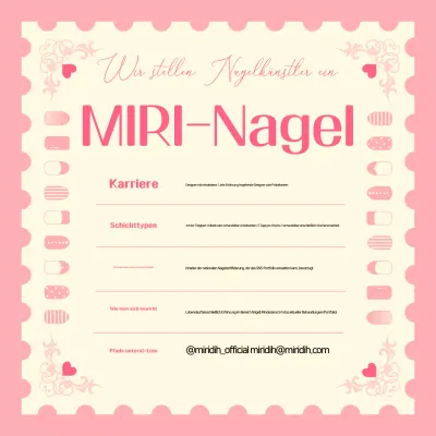 Stellenausschreibung für Pink Baby Nail Art