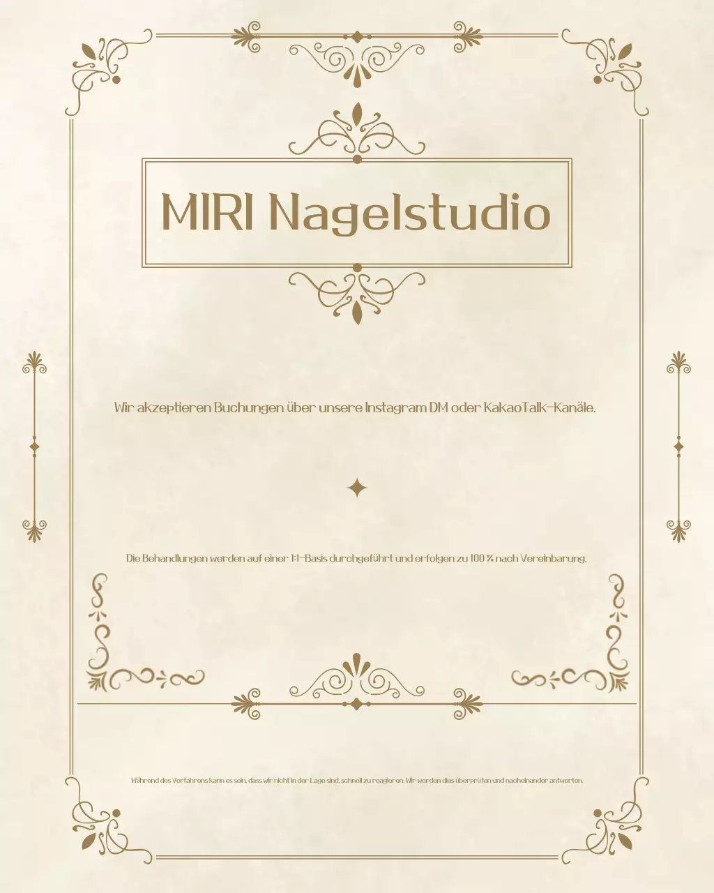 Leitfaden zum Beige Luxury Nail Salon