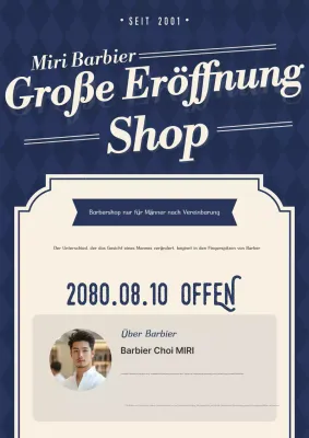 Navy Classic Barbershop eröffnet