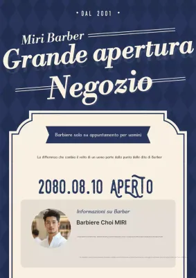 Apre il Navy Classic Barbershop