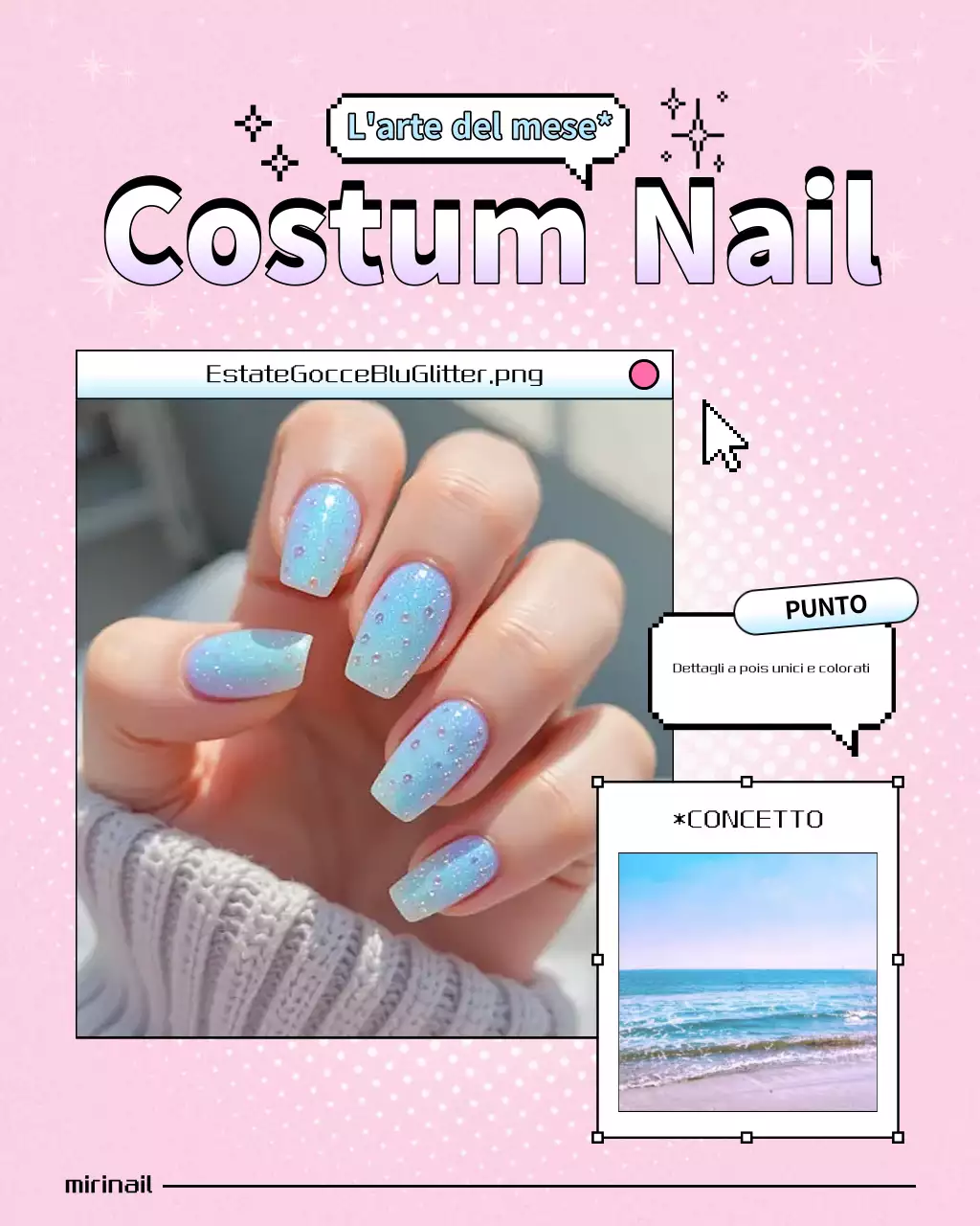 Promozione Nail Art Pink Pop