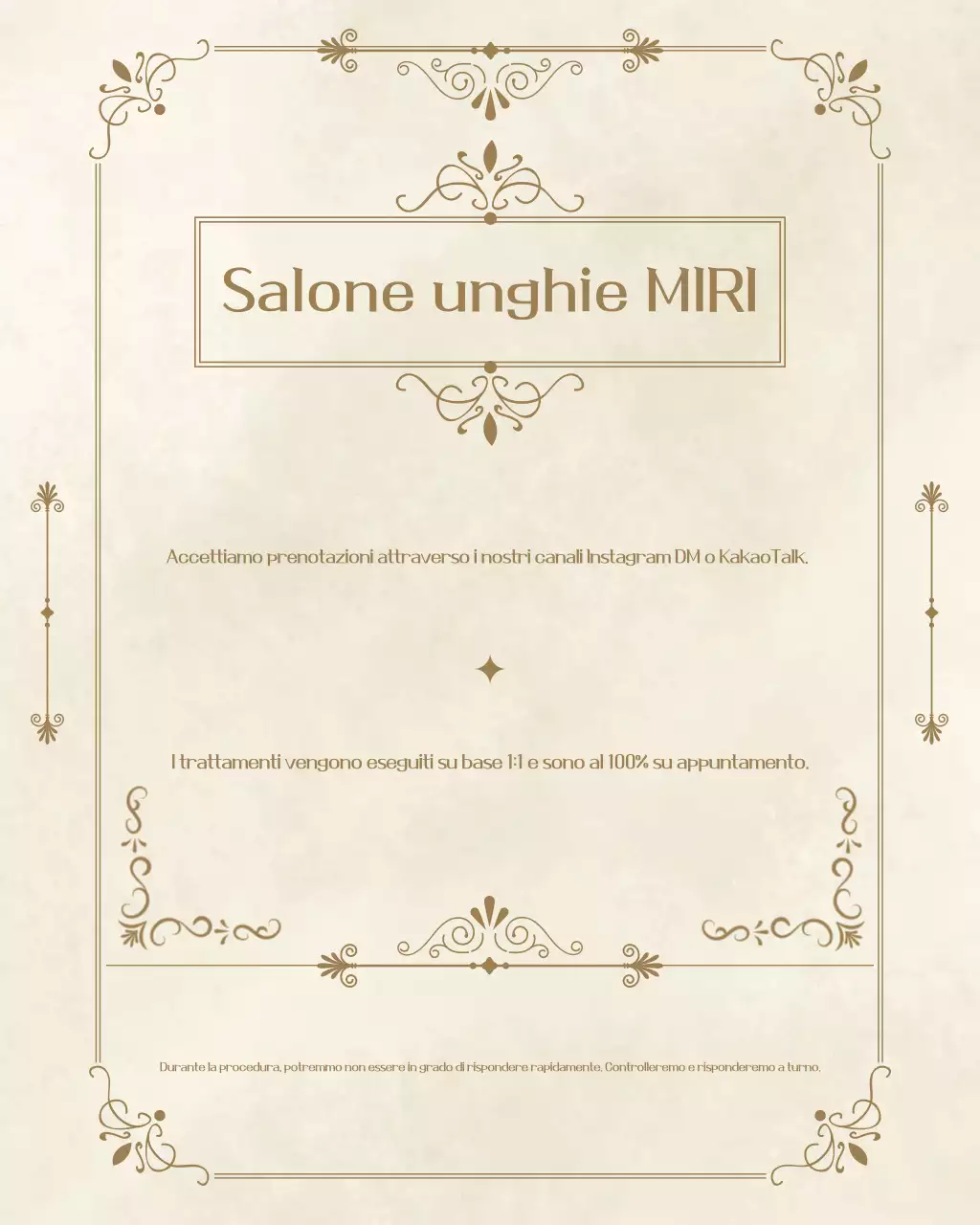 Guida al salone di bellezza Beige Luxury