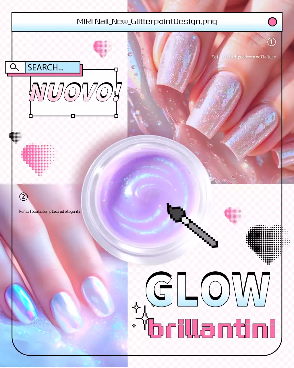 Promozione Nail Art Pink Pop