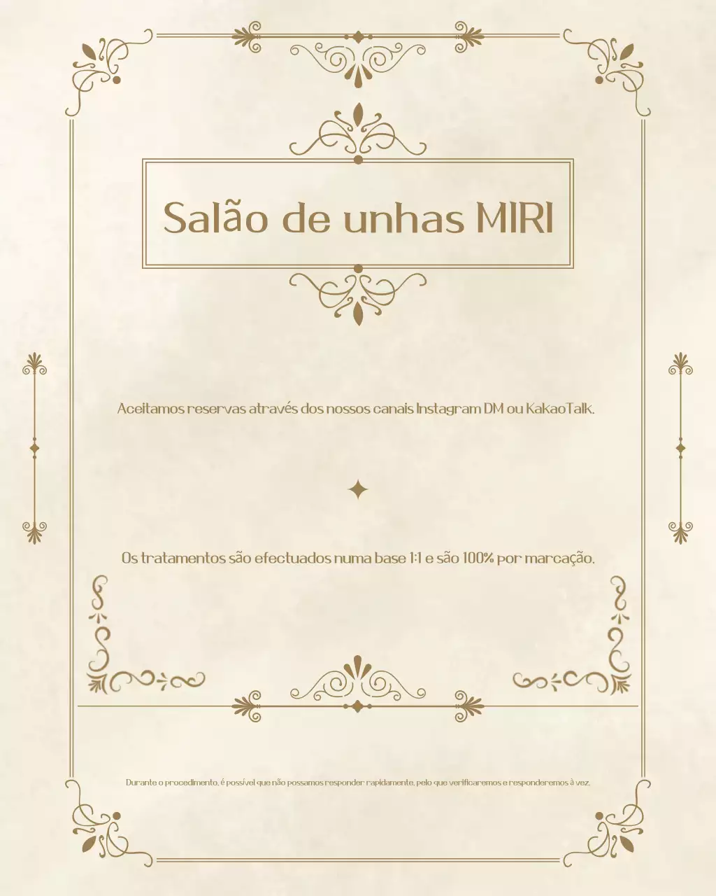 Guia para Salão de Unhas de Luxo Bege