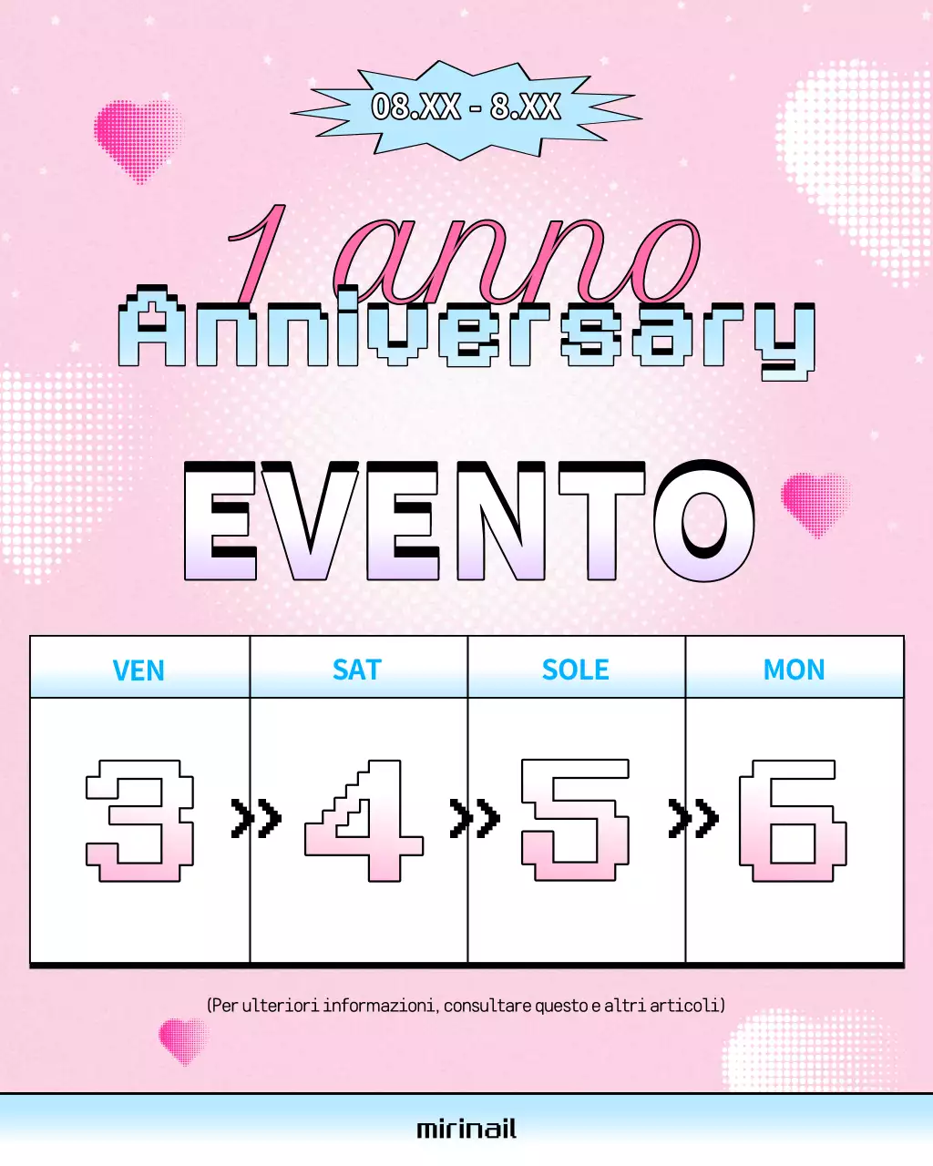 Promozione Nail Art Pink Pop