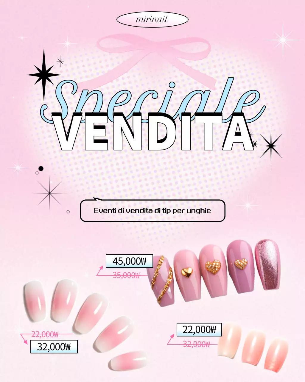 Promozione Nail Art Pink Pop