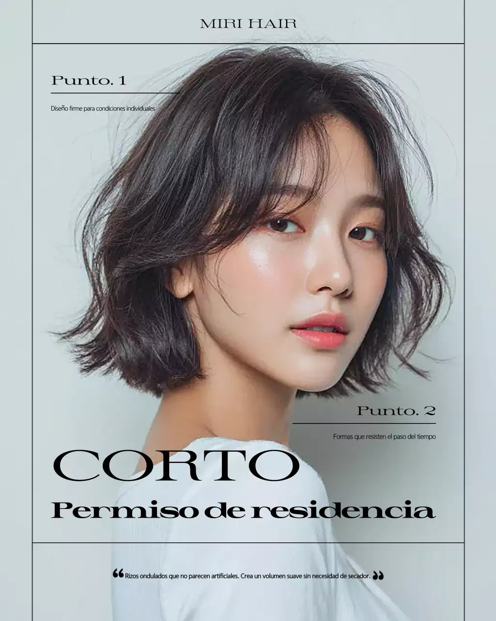 Promoción de peluquería moderna Khaki