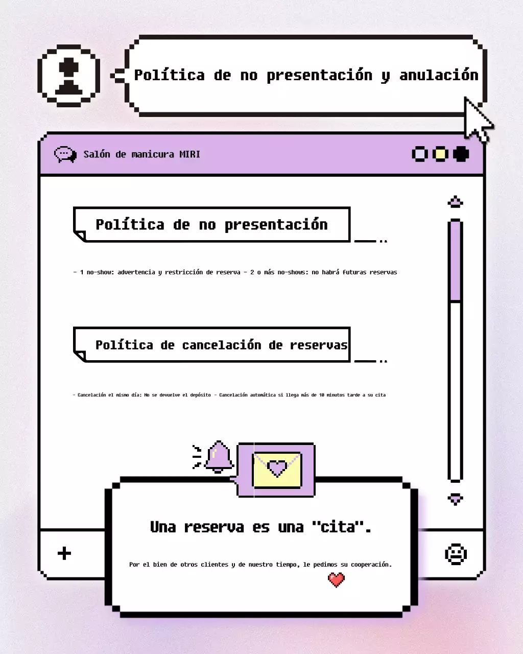 Guía de políticas retro de Yeonbora