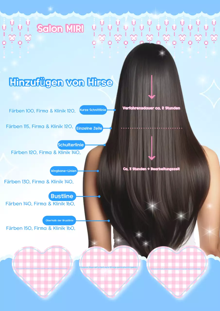 Leitfaden für den himmelblauen, süßen Schönheitssalon