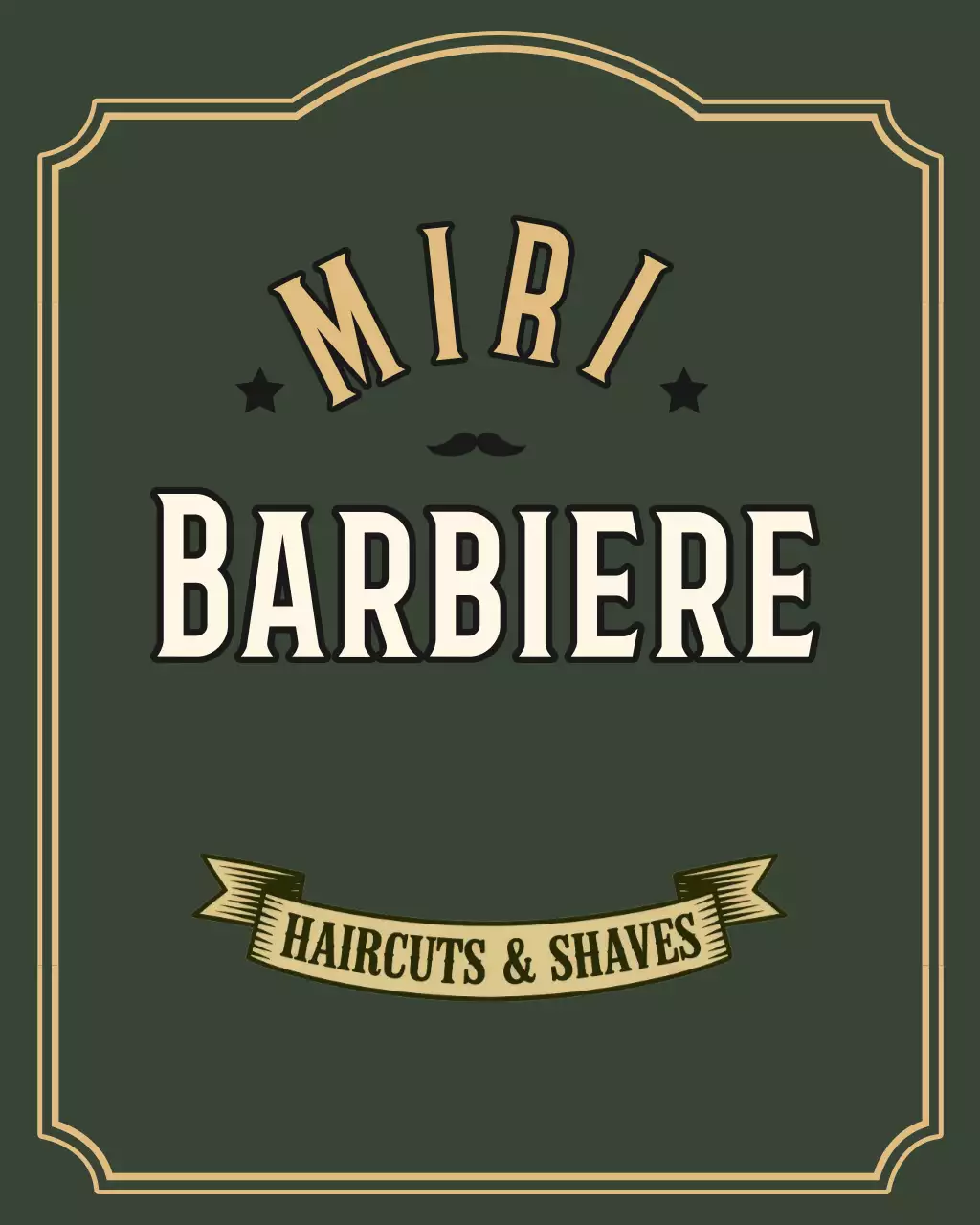 Promozione Barbershop Vintage Beige