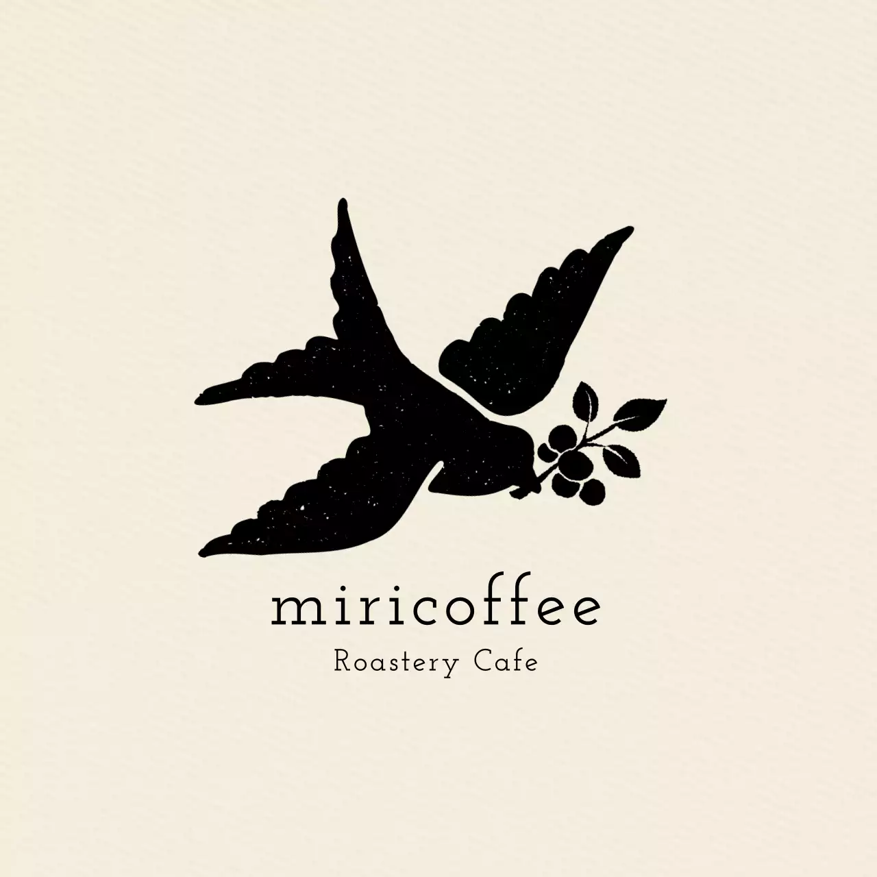 베이지 심플 카페 로스터리 홍보