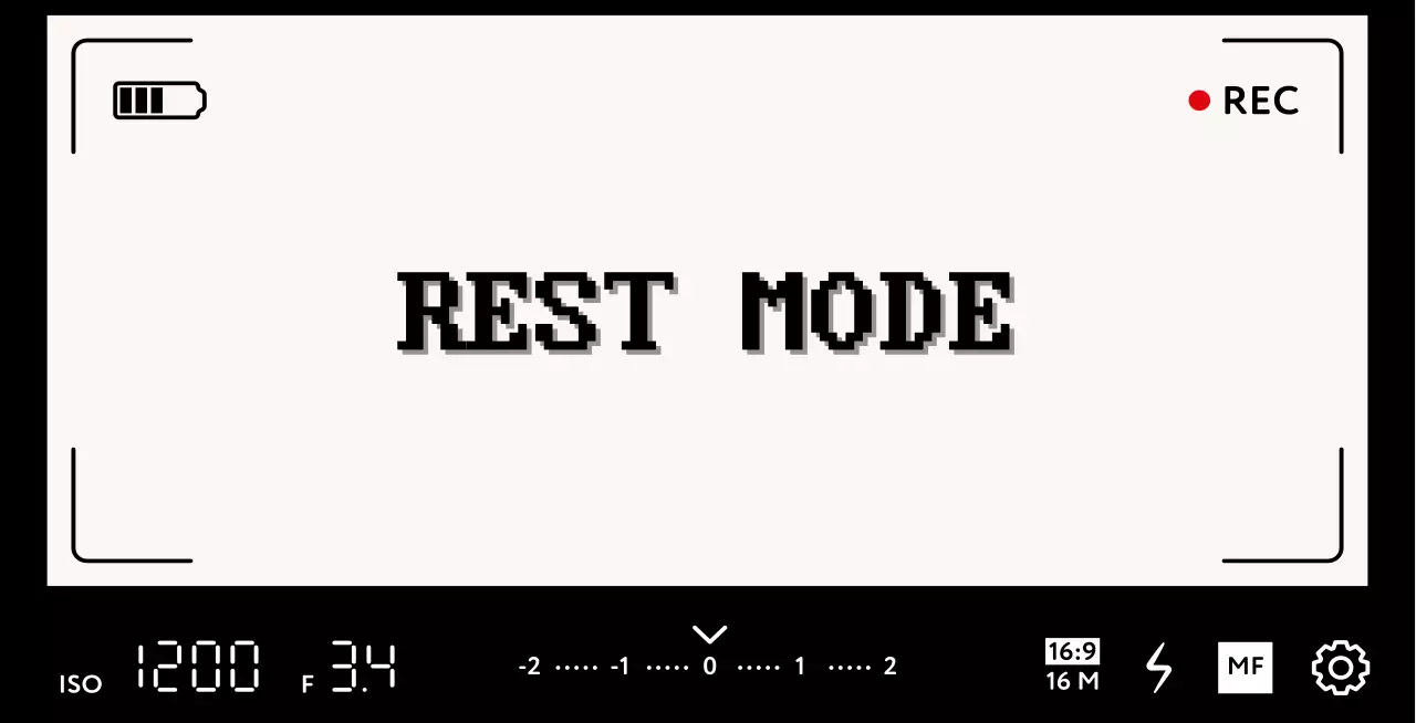 흑백 레트로 디지털 라이프 스타일