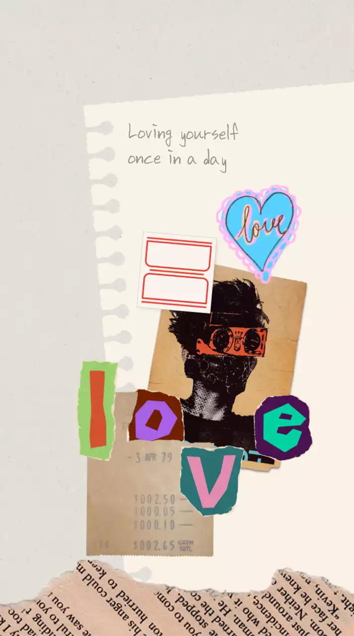 베이지 빈티지 감성무드 디자인