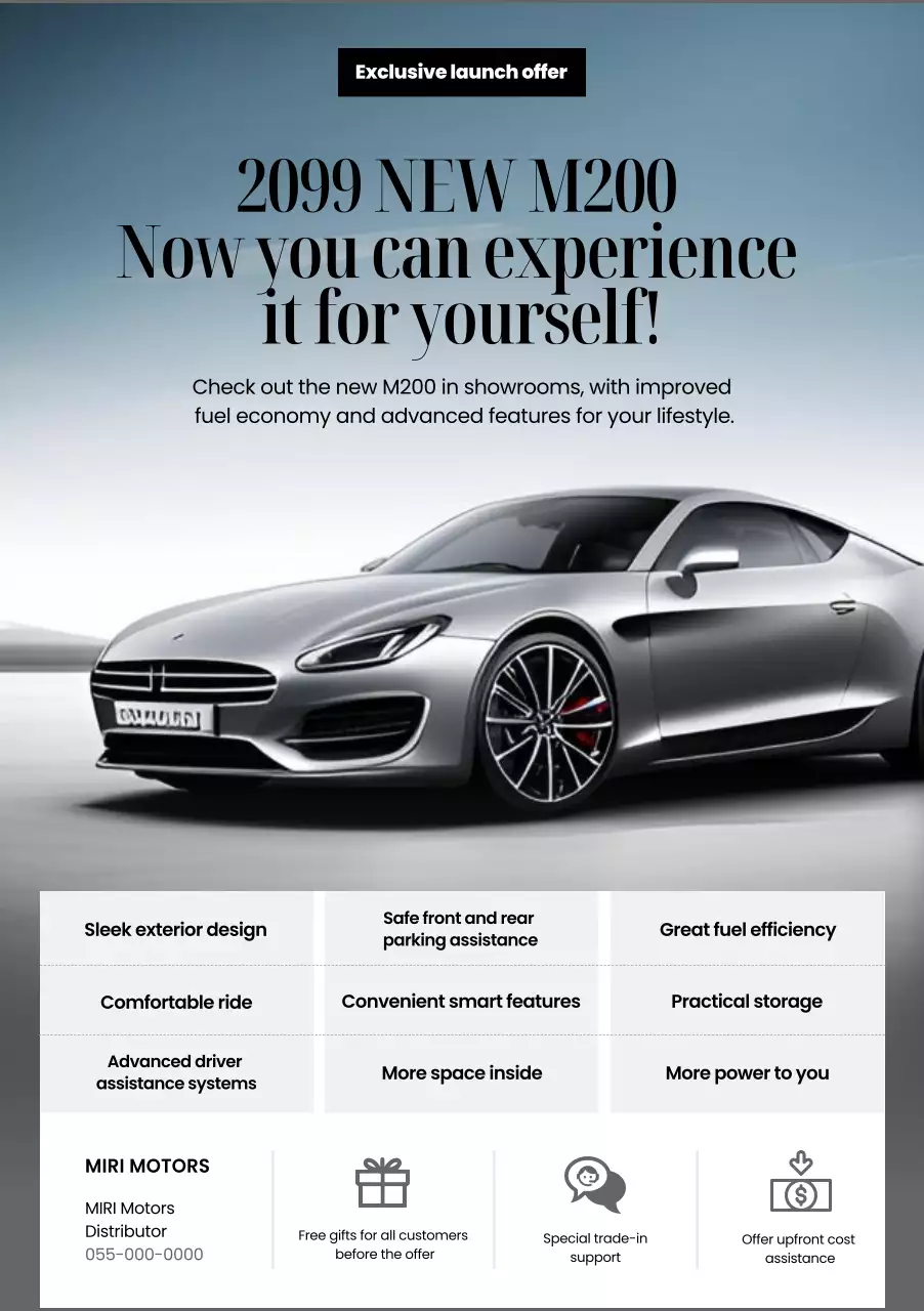 khuyến mãi xe hiện đại màu bạc