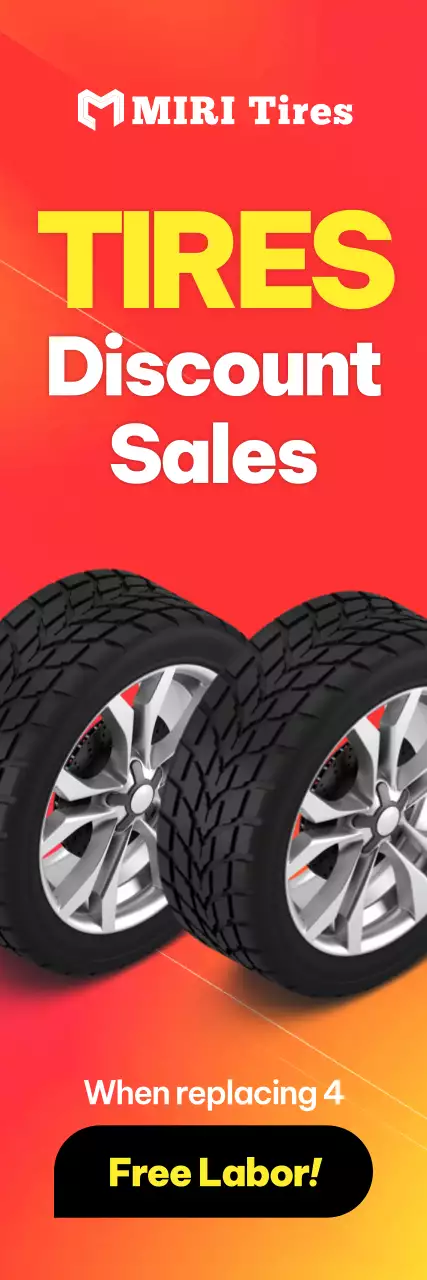 promoção de pneus laranja em negrito