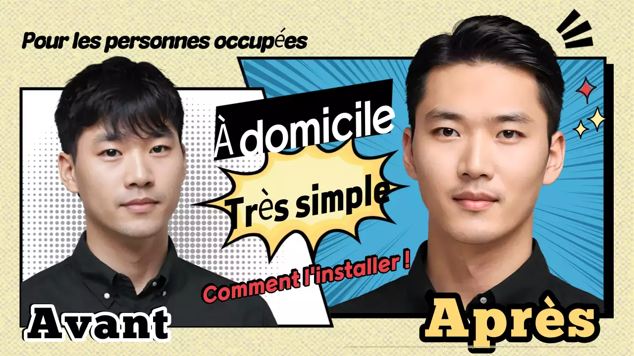 Publicité Blue Pop Styling