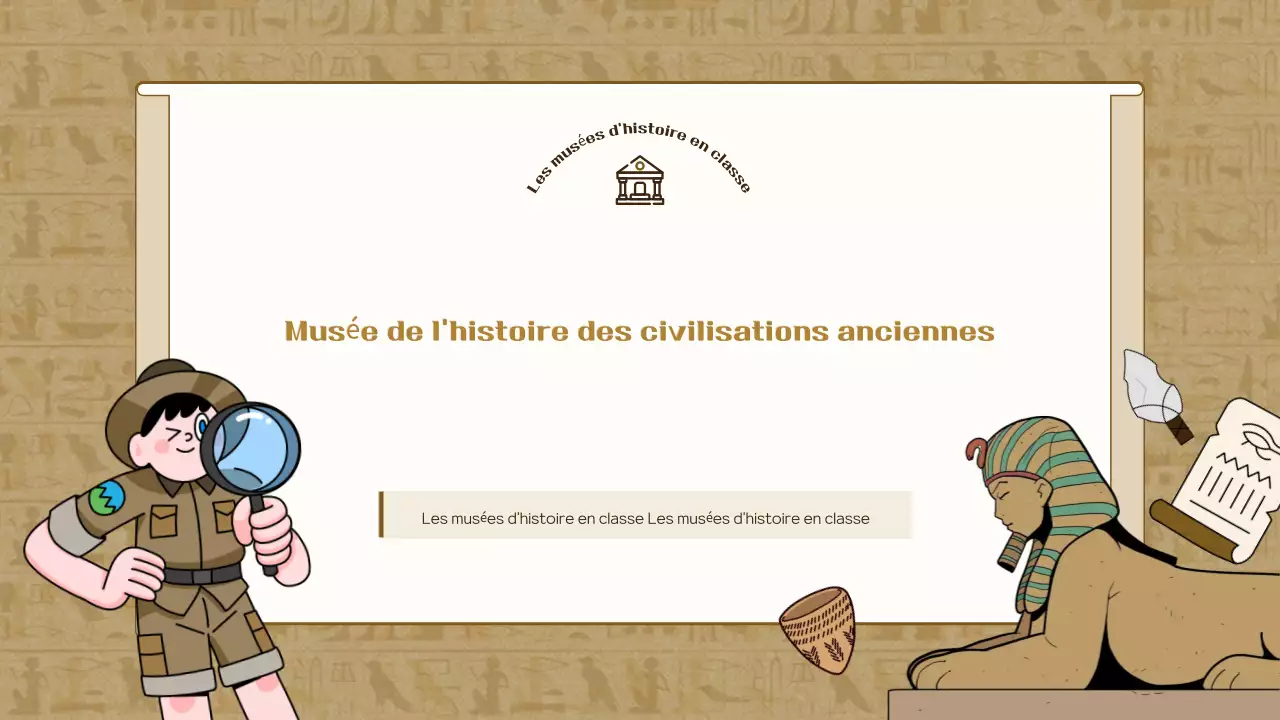 Exposition sur l'histoire du vintage Brown