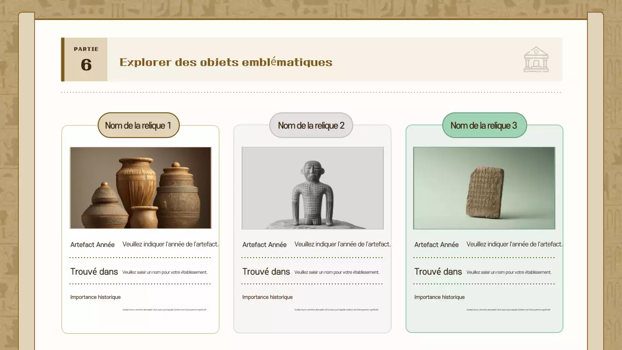 Exposition sur l'histoire du vintage Brown