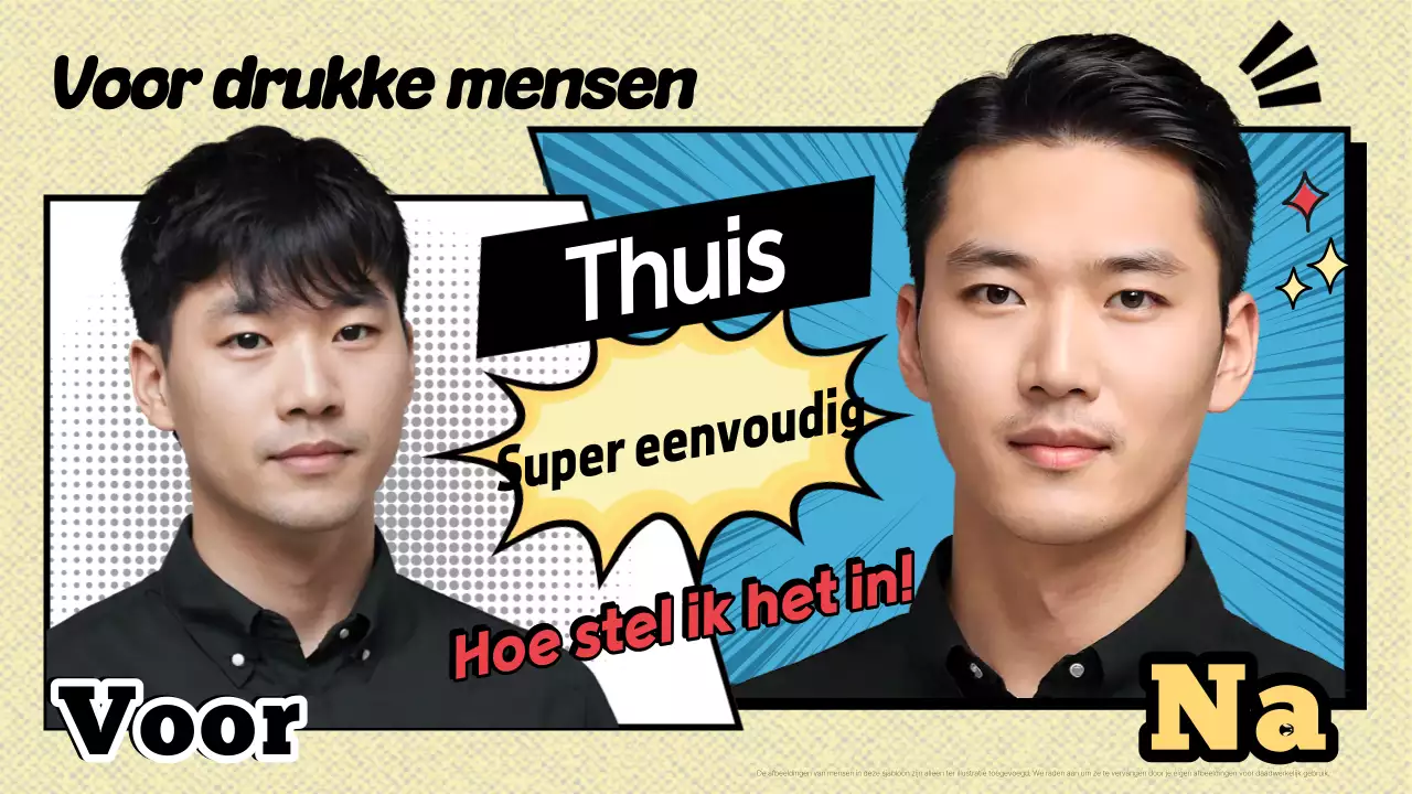 Blue Pop Styling Advertentie