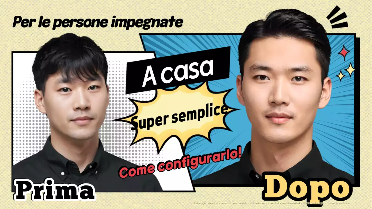 Pubblicità Blue Pop Styling