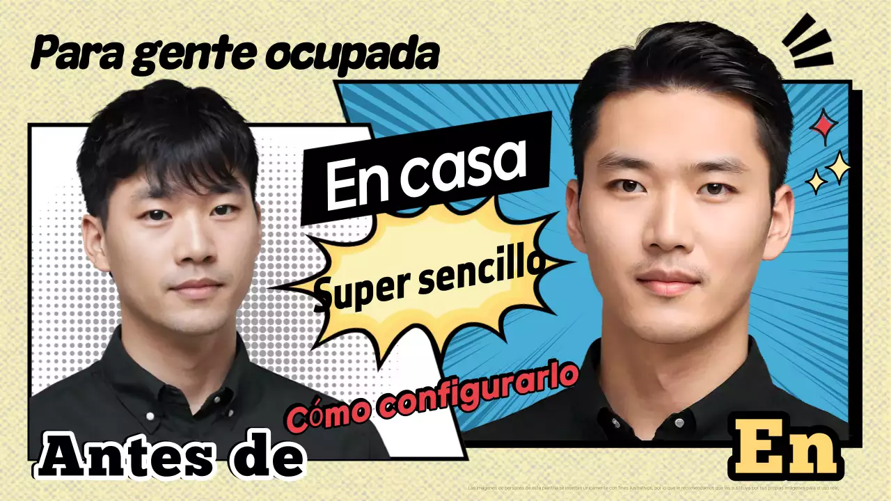 Anuncio de estilo Blue Pop