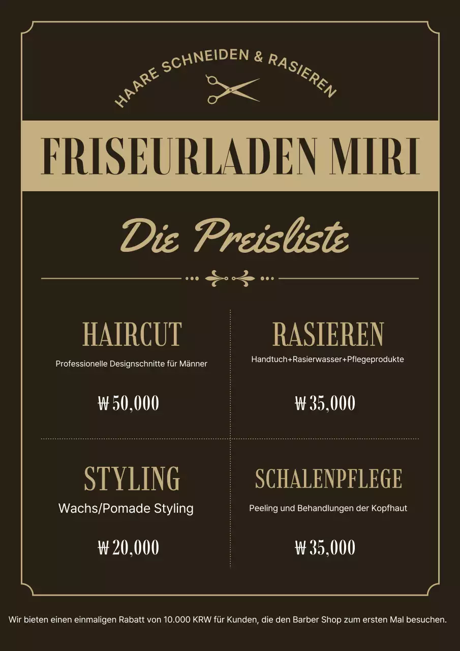 Leitfaden zum Black Classic Beauty Salon