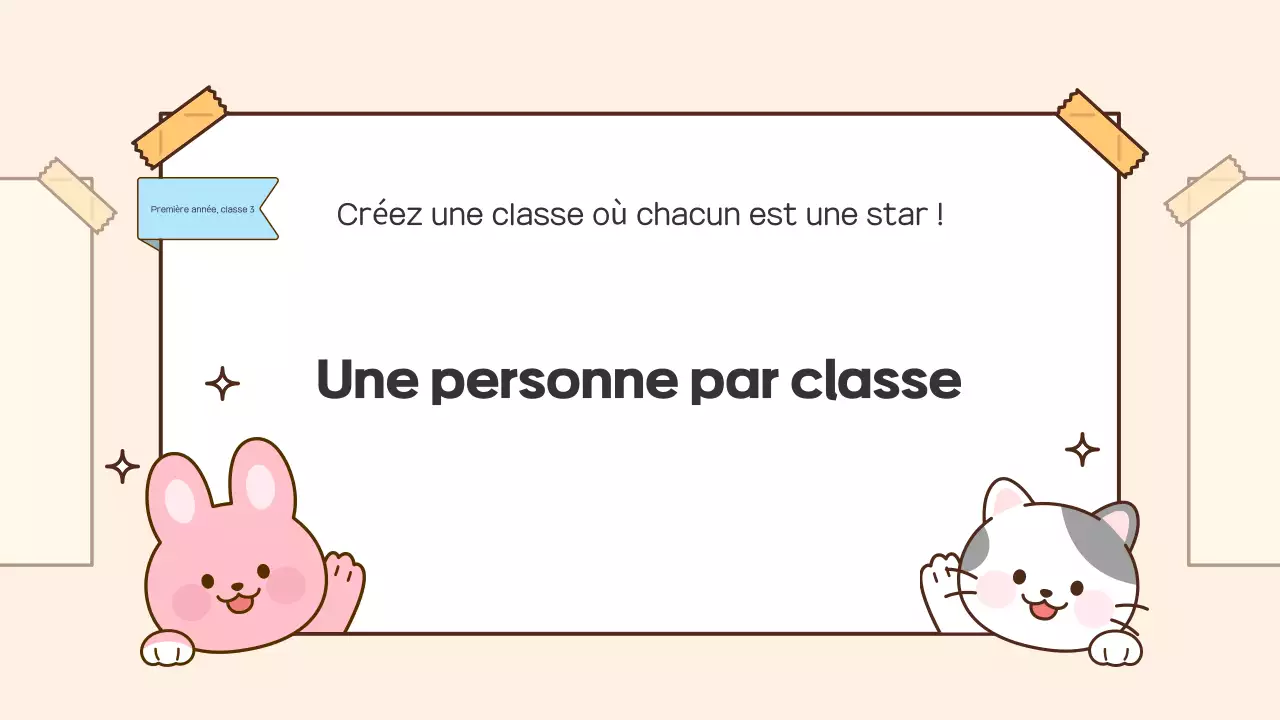 Promotion de l'école Beige Baby