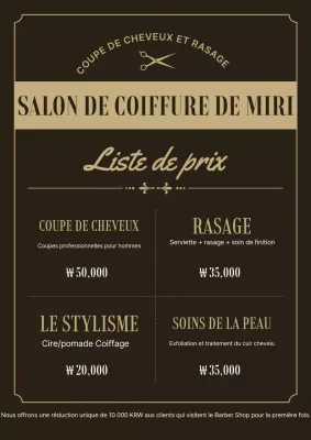 Guide du salon de beauté Black Classic