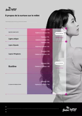 Guide de beauté moderne et gris