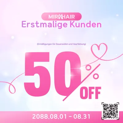 Pink Simple Beauty Salon Rabatt