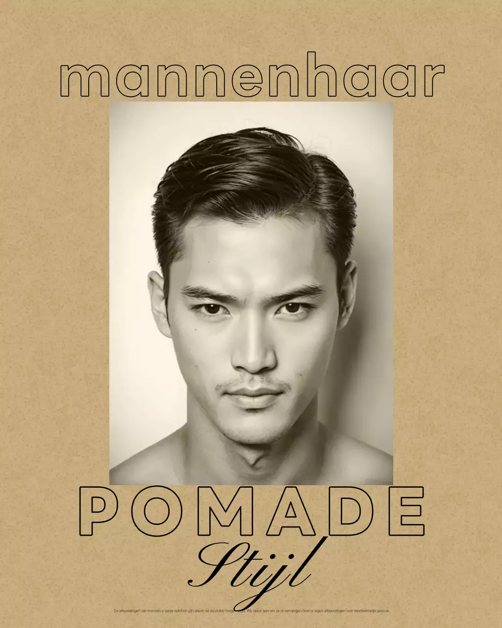 Beige Vintage Schoonheidssalon Promotie