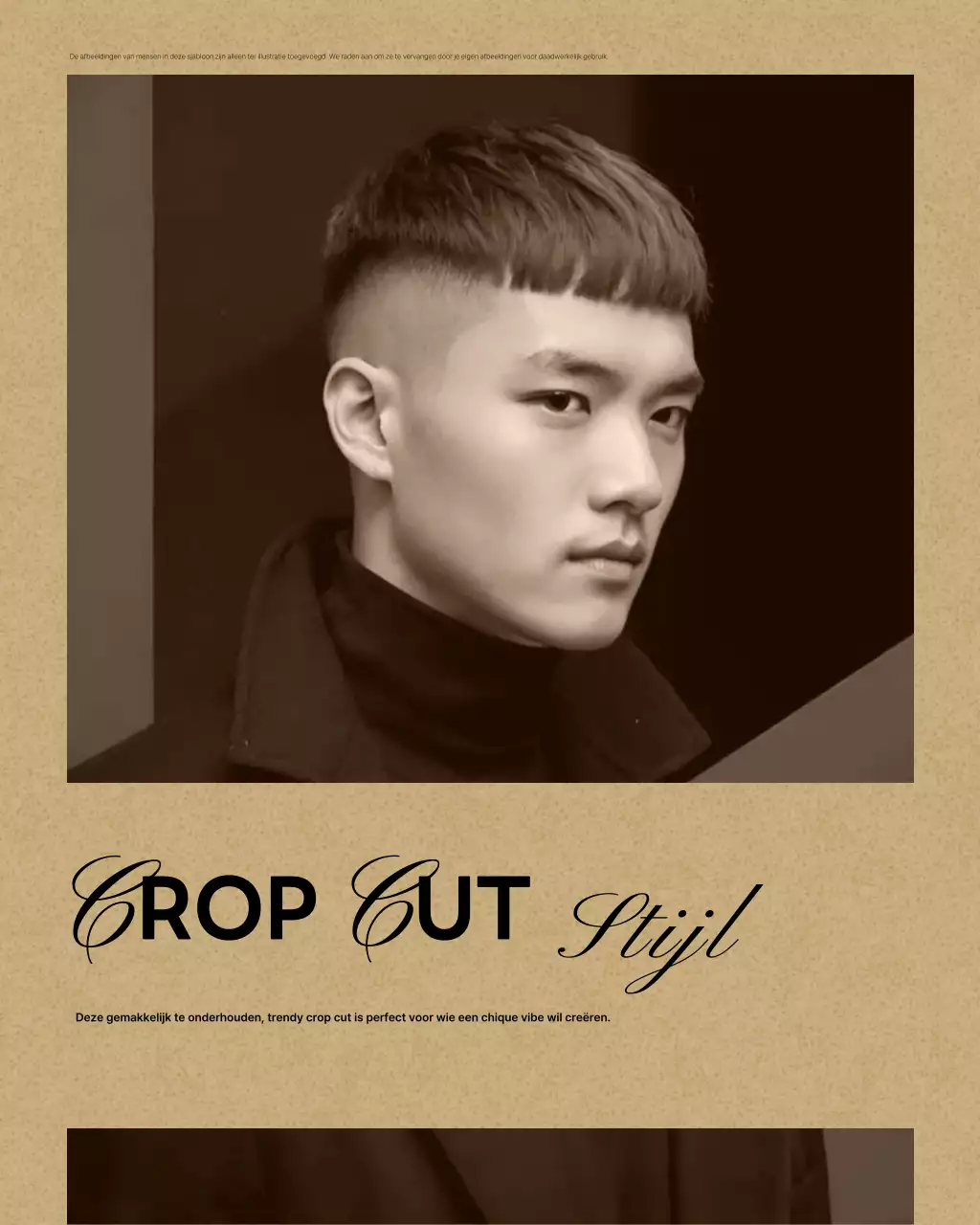 Beige Vintage Schoonheidssalon Promotie