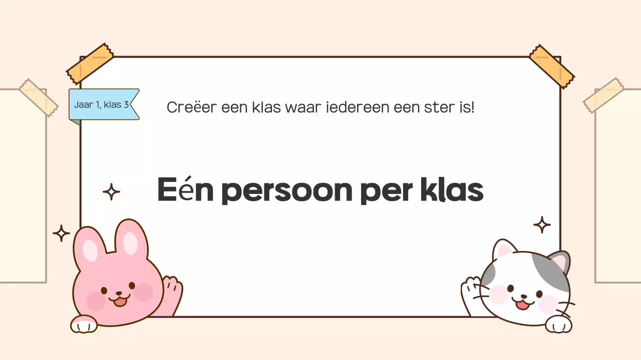 Beige Baby School Promotie