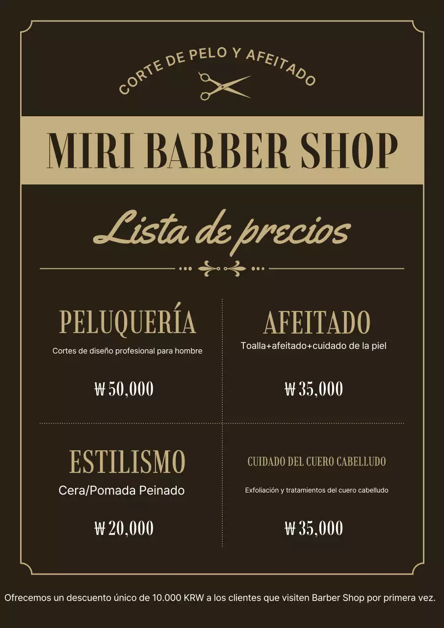 Guía del salón de belleza Black Classic