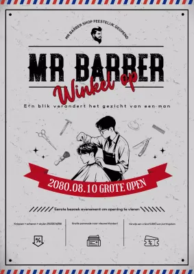 Openingsevenement van Gray Vintage Beauty Salon