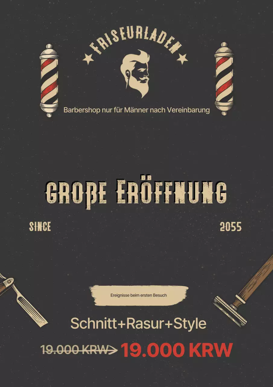 Eröffnungsveranstaltung des Gray Vintage Beauty Salons