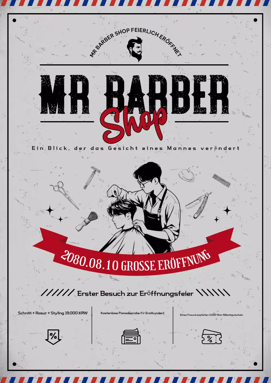 Eröffnungsveranstaltung des Gray Vintage Beauty Salons