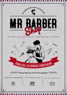 Eröffnungsveranstaltung des Gray Vintage Beauty Salons